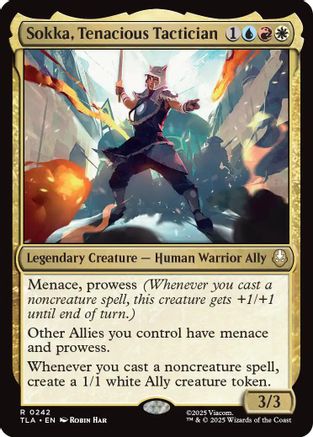 Sokka, Tenacious Tactician (TLA-242) - [Avatar: The Last Airbender] Foil