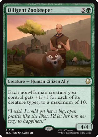 Diligent Zookeeper (TLA-171) - [Avatar: The Last Airbender] Foil
