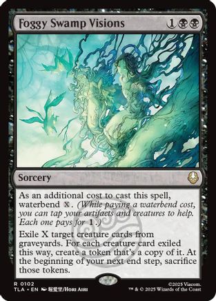 Foggy Swamp Visions (TLA-102) - [Avatar: The Last Airbender] Foil