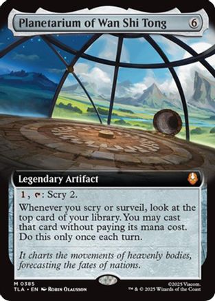 Planetarium of Wan Shi Tong (Extended Art) (TLA-385) - [Avatar: The Last Airbender]