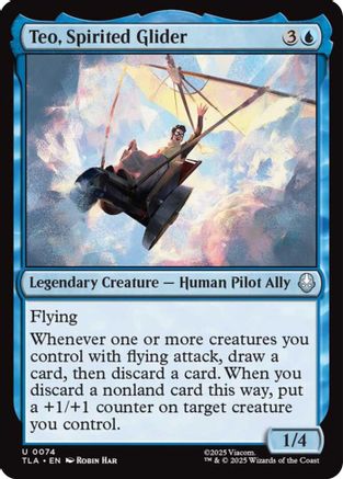 Teo, Spirited Glider (TLA-074) - [Avatar: The Last Airbender]