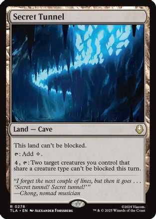 Secret Tunnel (TLA-278) - [Avatar: The Last Airbender] Foil