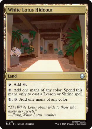 White Lotus Hideout (TLA-281) - [Avatar: The Last Airbender] Foil