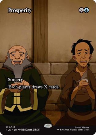 Prosperity (Borderless) (TLE-017) - [Avatar: The Last Airbender: Eternal-Legal] Foil
