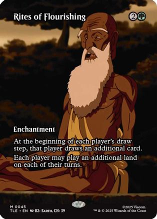 Rites of Flourishing (Borderless) (TLE-045) - [Avatar: The Last Airbender: Eternal-Legal]