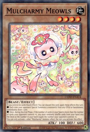 Mulcharmy Meowls (L5DD-ENA14) - Legendary 5D's Decks 1st Edition