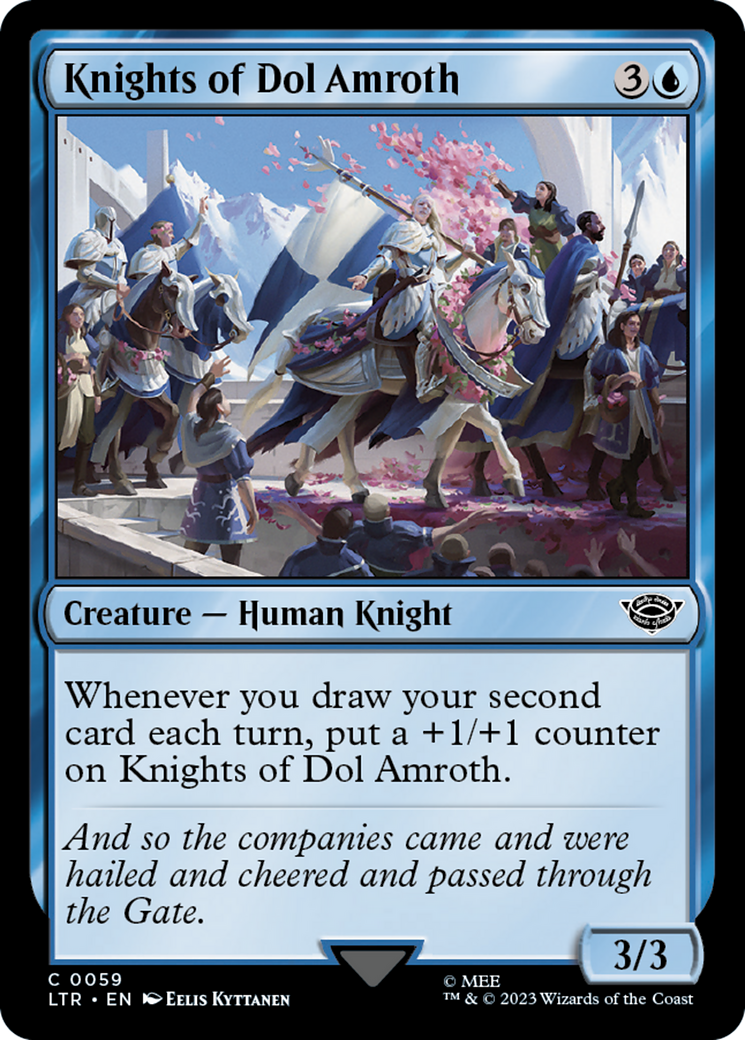 Knights of Dol Amroth (LTR-059) - [The Lord of the Rings: Tales of Middle-earth]