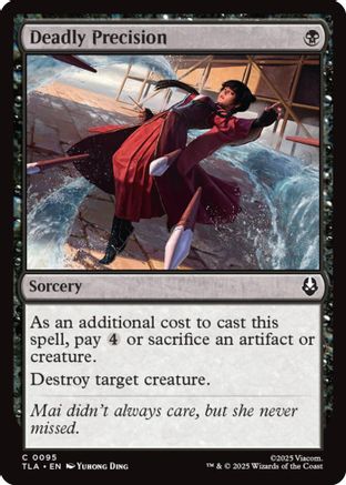 Deadly Precision (TLA-095) - [Avatar: The Last Airbender] Foil