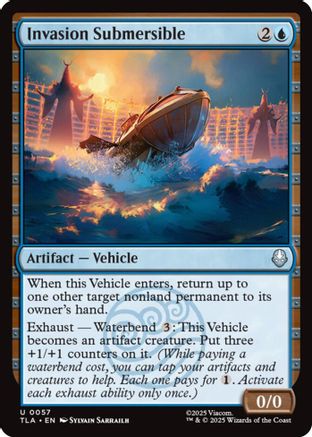 Invasion Submersible (TLA-057) - [Avatar: The Last Airbender]