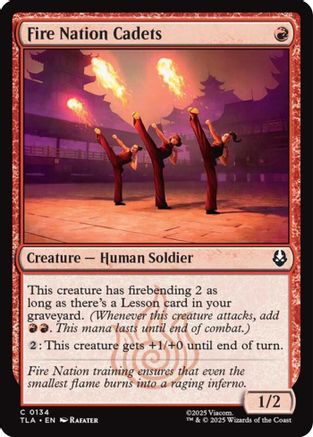 Fire Nation Cadets (TLA-134) - [Avatar: The Last Airbender] Foil