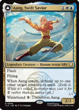 Aang, Swift Savior (TLA-204) - [Avatar: The Last Airbender] Foil