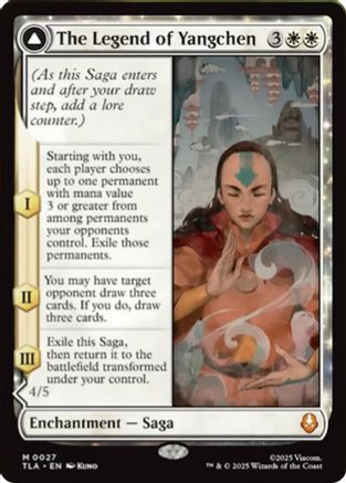 The Legend of Yangchen (TLA-027) - [Avatar: The Last Airbender] Foil