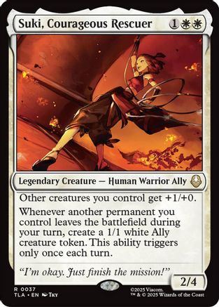 Suki, Courageous Rescuer (TLA-037) - [Avatar: The Last Airbender] Foil