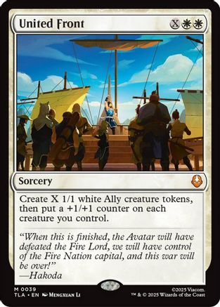 United Front (TLA-039) - [Avatar: The Last Airbender]
