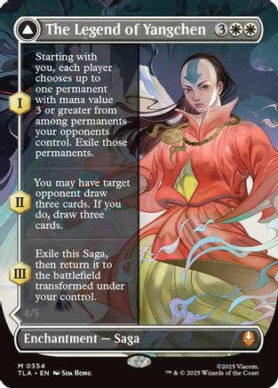 The Legend of Yangchen (Borderless) (TLA-354) - [Avatar: The Last Airbender]