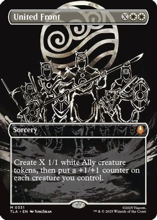 United Front (Borderless) (TLA-331) - [Avatar: The Last Airbender] Foil