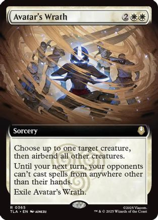 Avatar's Wrath (Extended Art) (TLA-365) - [Avatar: The Last Airbender]