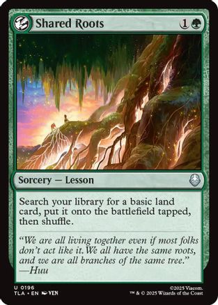 Shared Roots (TLA-196) - [Avatar: The Last Airbender] Foil