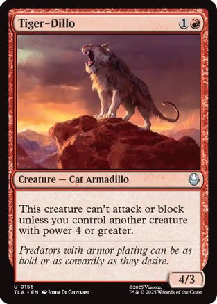 Tiger-Dillo (TLA-155) - [Avatar: The Last Airbender] Foil