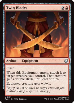 Twin Blades (TLA-157) - [Avatar: The Last Airbender]
