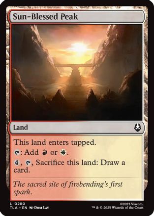 Sun-Blessed Peak (TLA-280) - [Avatar: The Last Airbender]