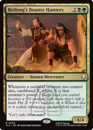 Beifong's Bounty Hunters (TLA-209) - [Avatar: The Last Airbender] Foil