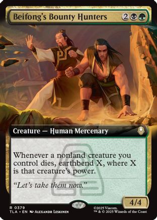 Beifong's Bounty Hunters (Extended Art) (TLA-379) - [Avatar: The Last Airbender]