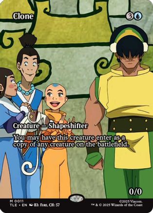 Clone (Borderless) (TLE-011) - [Avatar: The Last Airbender: Eternal-Legal]