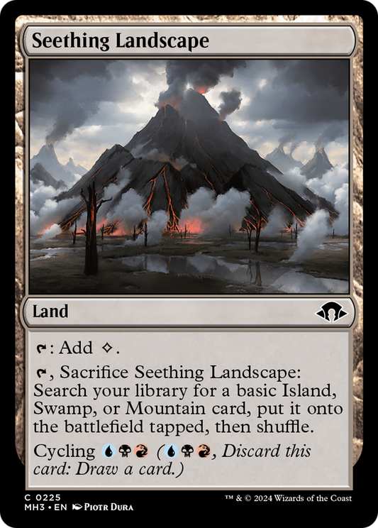 Seething Landscape (MH3-225) - [Modern Horizons 3]