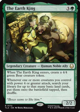 The Earth King (TLA-172) - [Avatar: The Last Airbender] Foil