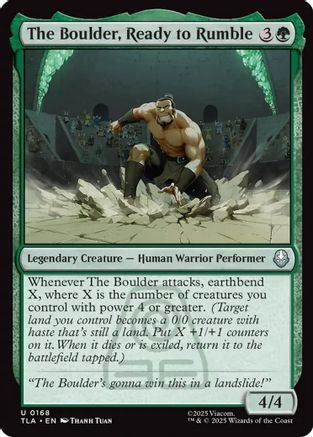 The Boulder, Ready to Rumble (TLA-168) - [Avatar: The Last Airbender]