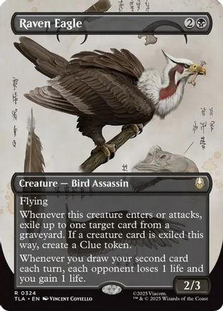 Raven Eagle (Borderless) (TLA-324) - [Avatar: The Last Airbender] Foil