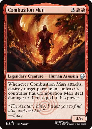 Combustion Man (TLA-127) - [Avatar: The Last Airbender]