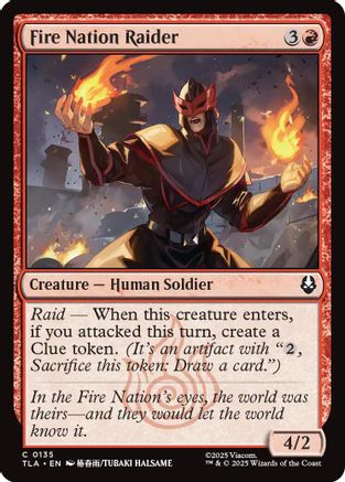 Fire Nation Raider (TLA-135) - [Avatar: The Last Airbender] Foil