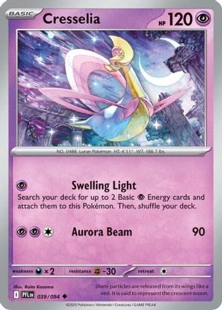Cresselia 39 - [ME02 Phantasmal Flames]
