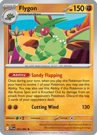 Flygon - 053/094 53 - [ME02 Phantasmal Flames] Reverse Holofoil