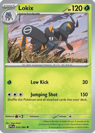 Lokix 10 - [ME02 Phantasmal Flames] Reverse Holofoil