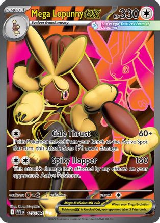 Mega Lopunny ex - 115/094 115 - [ME02 Phantasmal Flames] Holofoil