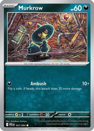Murkrow 57 - [ME02 Phantasmal Flames]