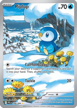 Piplup - 098/094 98 - [ME02 Phantasmal Flames] Holofoil
