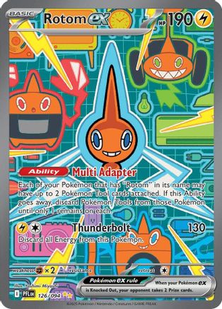 Rotom ex - 126/094 126 - [ME02 Phantasmal Flames] Holofoil
