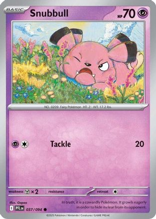 Snubbull 37 - [ME02 Phantasmal Flames] Reverse Holofoil