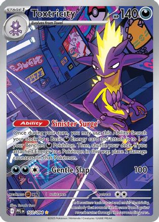 Toxtricity - 103/094 103 - [ME02 Phantasmal Flames] Holofoil