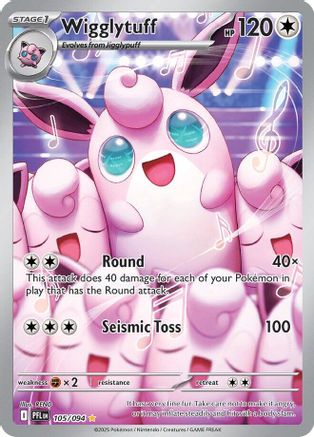 Wigglytuff - 105/094 105 - [ME02 Phantasmal Flames] Holofoil