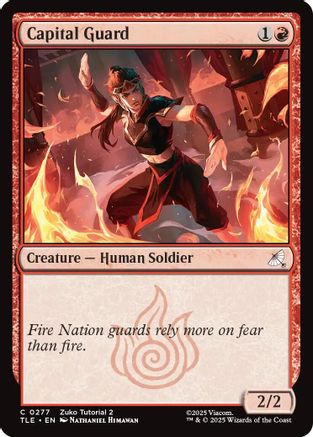 Capital Guard (0277) (TLE-277) - [Avatar: The Last Airbender: Eternal-Legal]
