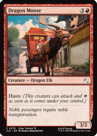 Dragon Moose (0278) (TLE-278) - [Avatar: The Last Airbender: Eternal-Legal]