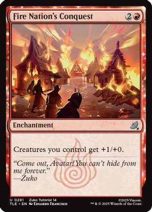 Fire Nation's Conquest (0281) (TLE-281) - [Avatar: The Last Airbender: Eternal-Legal]
