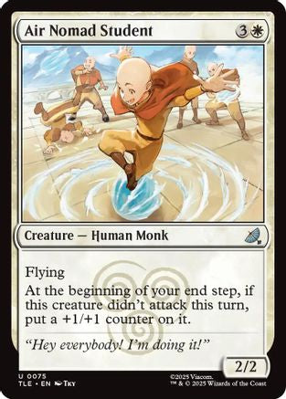 Air Nomad Student (TLE-075) - [Avatar: The Last Airbender: Eternal-Legal]