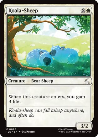Koala-Sheep (TLE-080) - [Avatar: The Last Airbender: Eternal-Legal]