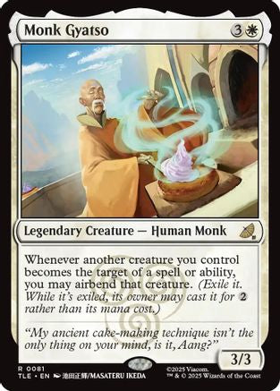 Monk Gyatso (TLE-081) - [Avatar: The Last Airbender: Eternal-Legal] Foil
